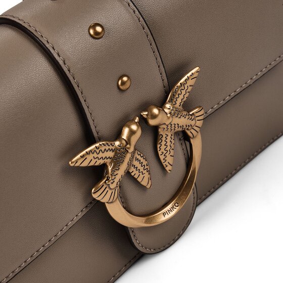PINKO Love One Borsa a tracolla Vera Pelle 21 cm