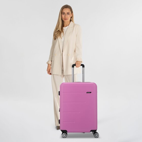 Gabol Future Plus 4 ruote Carrello 66 cm con piega di espansione