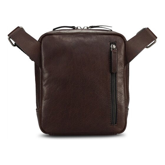 Jost Glasgow Borsa a tracolla XS Protezione RFID Vera Pelle 20 cm