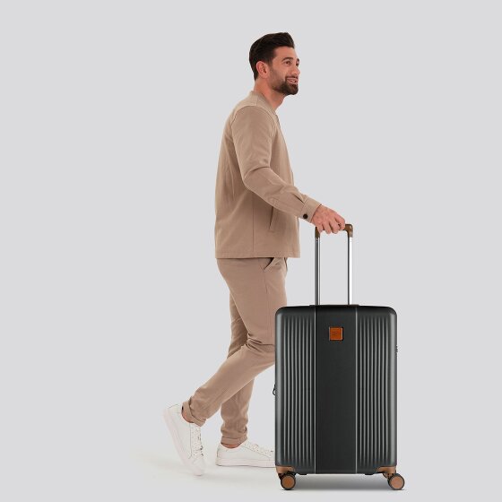 Bric's Ferrara 4 ruote Carrello M 67 cm con piega di espansione
