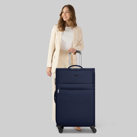 bugatti Valencia Soft 4 ruote Carrello L 75 cm con piega di espansione