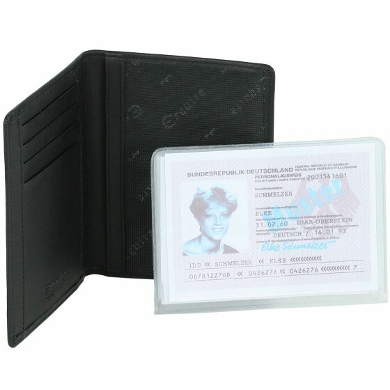 Esquire Logo ID Case in pelle 9 cm