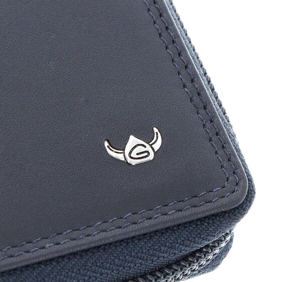 Golden Head Polo Portafoglio Protezione RFID Vera Pelle 12.5 cm