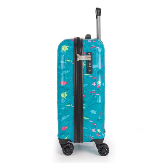 Gabol Acqua 4 ruote Carrello della cabina 55 cm