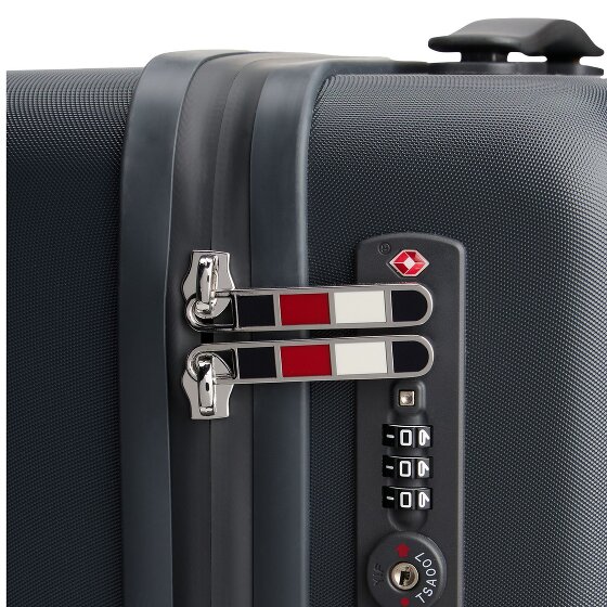 Tommy Hilfiger TH Travel 4 ruote Carrello della cabina 54 cm