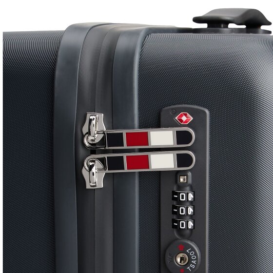 Tommy Hilfiger TH Travel 4 ruote Carrello della cabina 54 cm