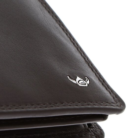 Golden Head Polo Portafoglio Protezione RFID Vera Pelle 12 cm