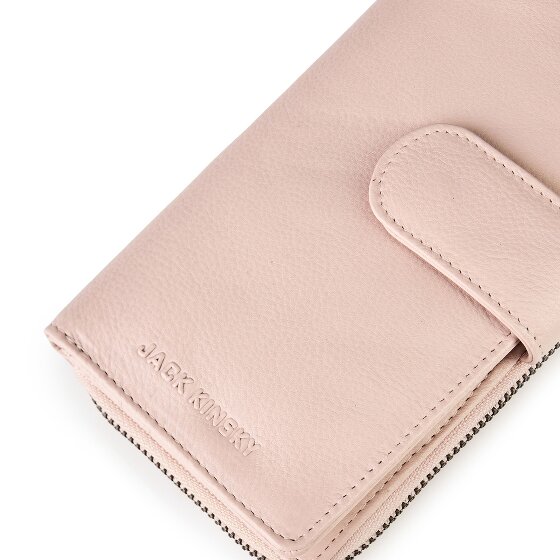 Jack Kinsky Livorno 1026 Portafoglio Protezione RFID Pelle 9.5 cm