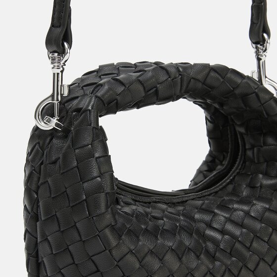 LES VISIONNAIRES Greta Micro weave Borsetta Pelle 20 cm