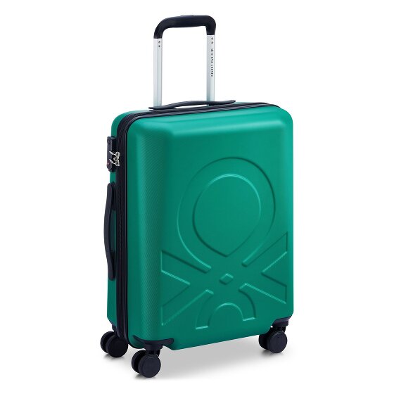 Delsey Paris x United Colors of Benetton Fabrica Set di valigie a 4 ruote 3 pezzi.