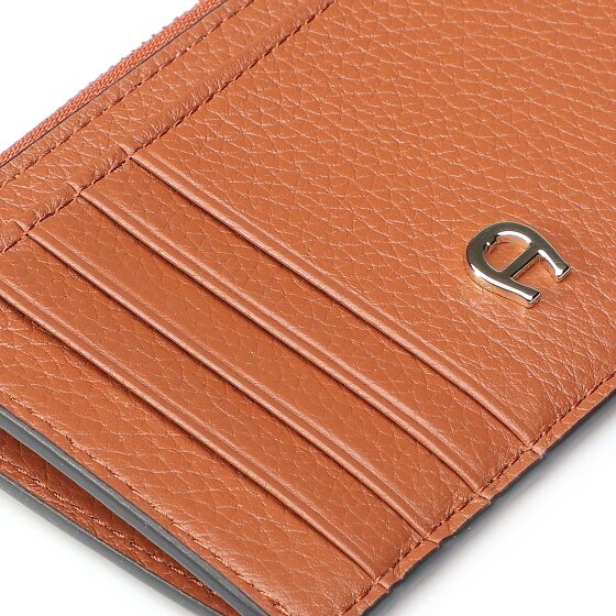 AIGNER Delia Custodia per carta di credito Vera Pelle 12 cm