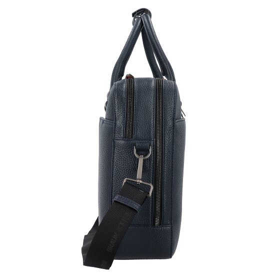 Braun Büffel Novara Valigetta Pelle 42 cm Scomparto per laptop