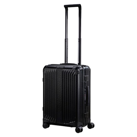Samsonite Lite-Box Alu Boss Edition 4 ruote Carrello della cabina 55 cm