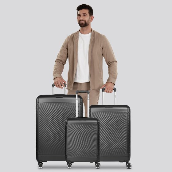 Picard Vienna 4 ruote Set di valigie 3 pezzi con piega di espansione