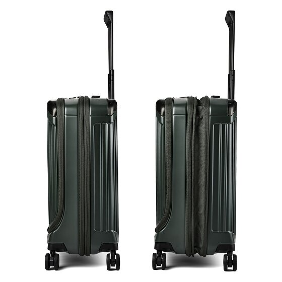 Piquadro PQ-Light 4 ruote Trolley cabina S 56 cm Vano porta PC espandibile