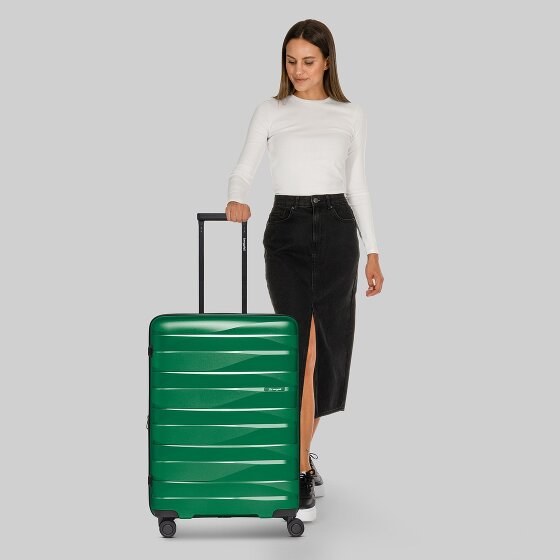 Bergpfeil Trolley da viaggio a 4 ruote M 66 cm con piega ad espansione