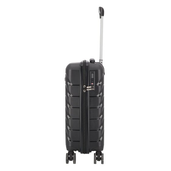 d&n Travel Line 4100 4 ruote Carrello della cabina S 53 cm