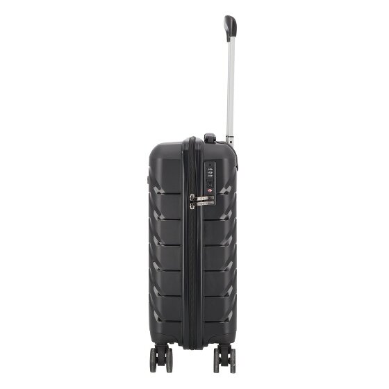 d&n Travel Line 4100 4 ruote Carrello della cabina S 54 cm