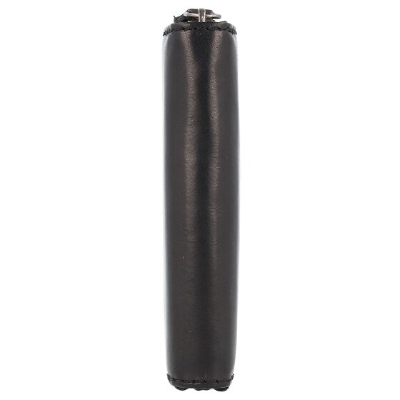 Greenburry Pure Black Portafoglio Protezione RFID Pelle 10.5 cm
