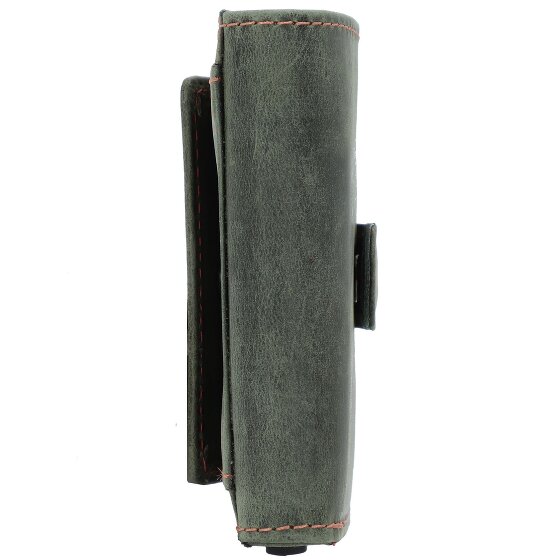 Greenburry Portafoglio originale vintage RFID in pelle 8 cm