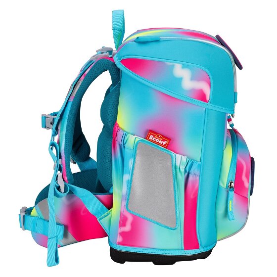 Scout Neo Exklusiv Safety Light Set di borse per la scuola 5 pezzi