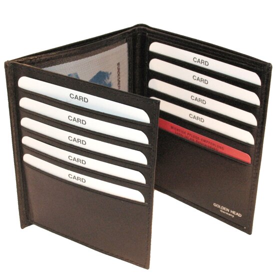 Golden Head Portafoglio Colorado RFID in pelle 10 cm