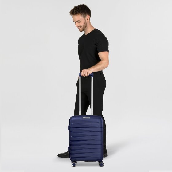 Franky London 4 ruote Carrello della cabina S 55 cm con piega di espansione