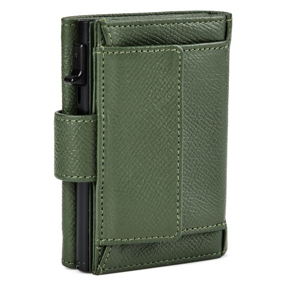Braun Büffel Robin Custodia per carta di credito Protezione RFID Vera Pelle 7.5 cm