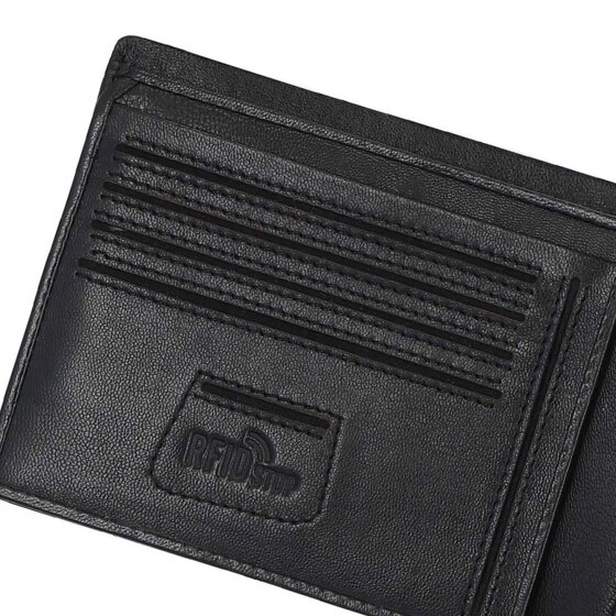 Picard London 1 Portafoglio Protezione RFID Pelle 12 cm