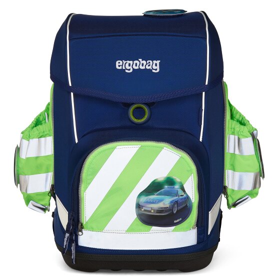 Ergobag Accessori Tasche laterali fluo Set di sicurezza 3 pezzi con strisce riflettenti