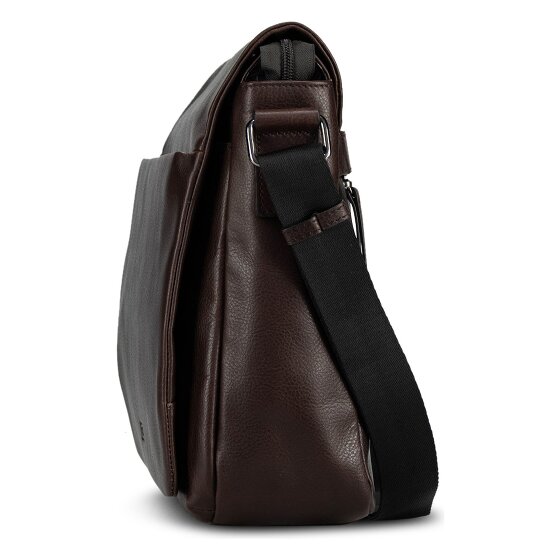 Jost London Messaggero Vera Pelle 34 cm Vano porta PC