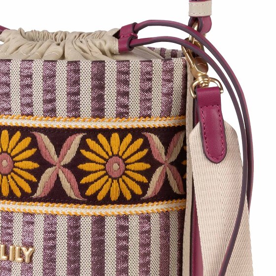 Oilily Metallic Stripe Borsa a sacco 19 cm