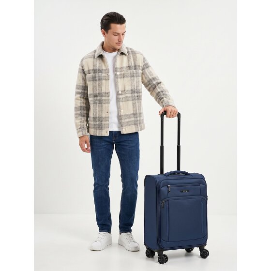 d&n Travel Line 9804 4 ruote Trolley cabina S 55 cm
