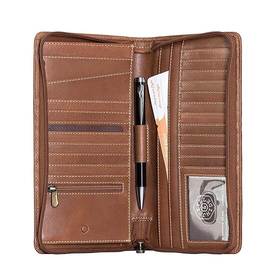 Jekyll & Hide Portafoglio Texas RFID in pelle 11 cm