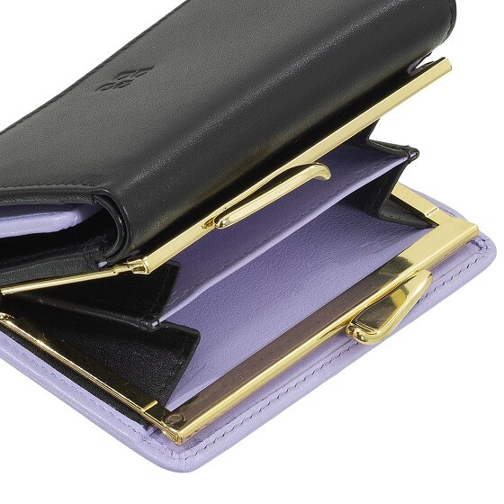 DuDu Corsica Portafoglio Protezione RFID Vera Pelle 11 cm