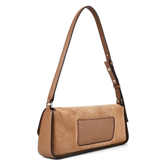 Karl Lagerfeld Signature Borsa a spalla Vera Pelle 32.5 cm