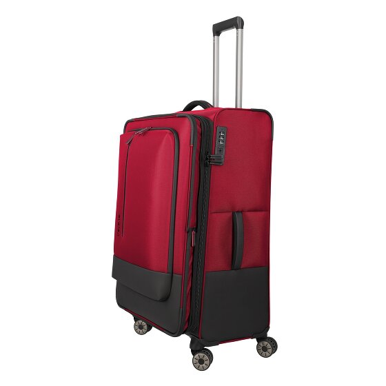 Travelite Crosslite 5.0 4 ruote Carrello L 77 cm con piega di espansione