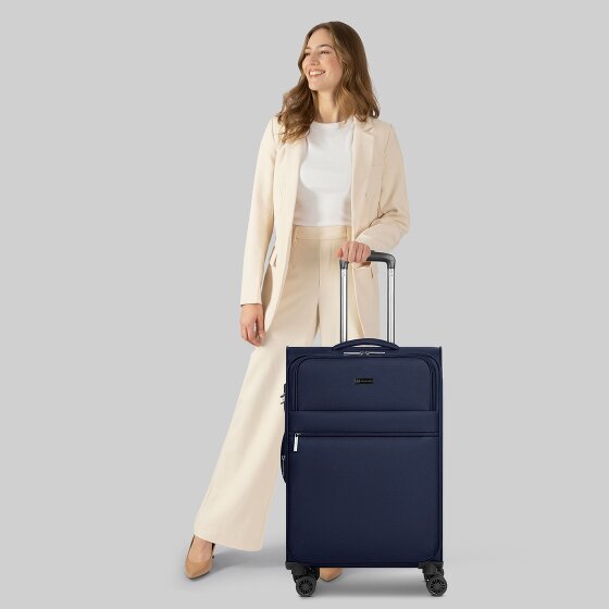 bugatti Valencia Soft 4 ruote Carrello M 65 cm con piega di espansione