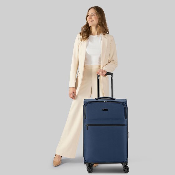 bugatti Valencia Soft 4 ruote Carrello M 65 cm con piega di espansione