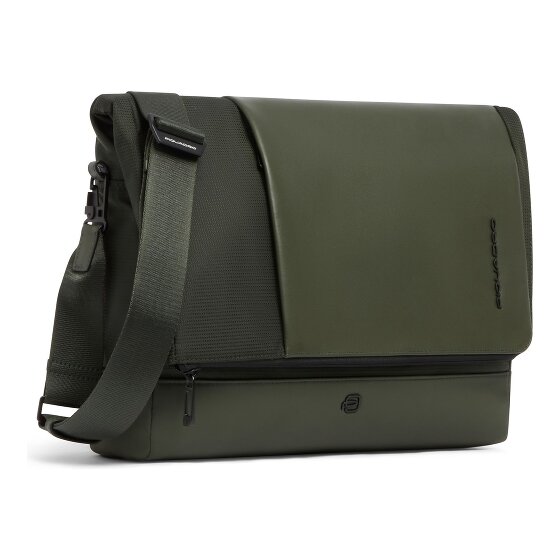 Piquadro Sync Messaggero Protezione RFID Vera Pelle 27 cm Vano porta PC