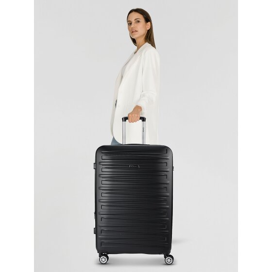 Benzi 5493 4 ruote Carrello L 77 cm con piega di espansione