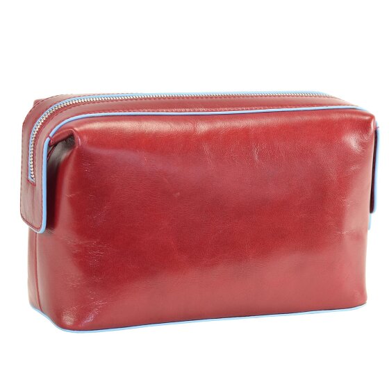 Piquadro Blue Square Borsa da toilette Pelle 23 cm