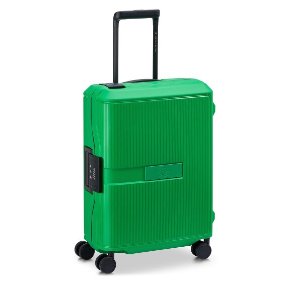 Delsey Paris x United Colors of Benetton Color Block Hardside Trolley da cabina a 4 ruote 55 cm