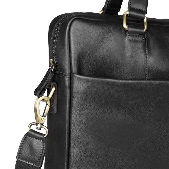 bugatti Ryan Valigetta Vera Pelle 39 cm Vano porta PC