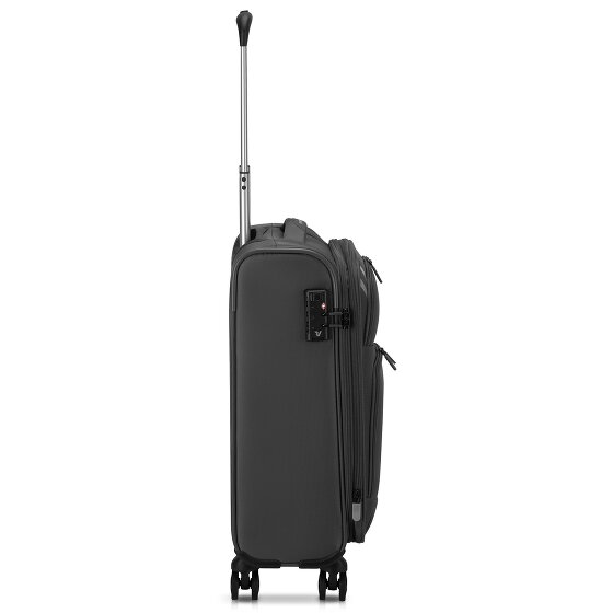 Roncato Twin 4 ruote Carrello della cabina S 55 cm con piega di espansione