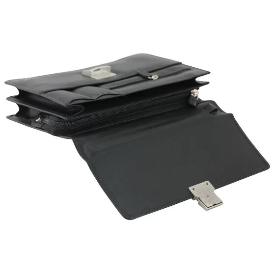 Golden Head Polo Uomo Borsa da polso in pelle 23 cm