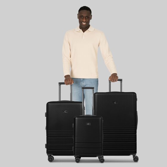 camel active Hanoi 4 ruote Set di valigie 3 pezzi con piega di espansione