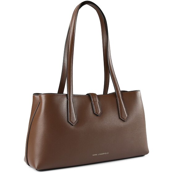 Karl Lagerfeld Autograph Borsa a spalla Vera Pelle 33 cm