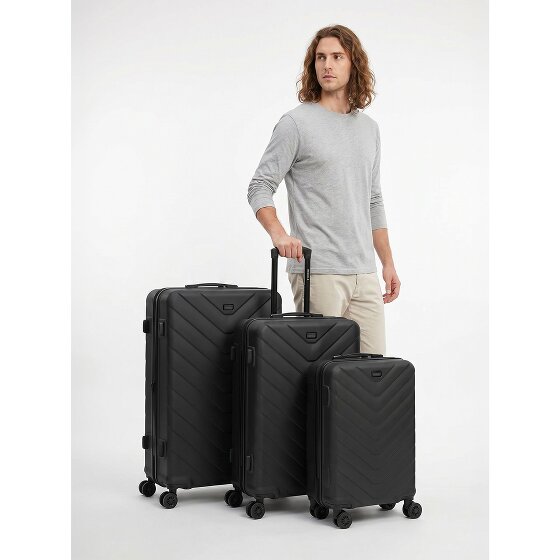 Redolz Essentials 07 3-SET 4 ruote Set di valigie 3 pezzi