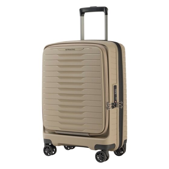 Stratic Novium 4 ruote Carrello della cabina S 55 cm Scomparto per laptop con piega di espansione